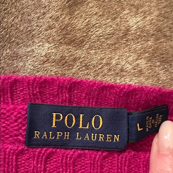 Polo Ralph Lauren sweater Size L - Picture 3 of 6